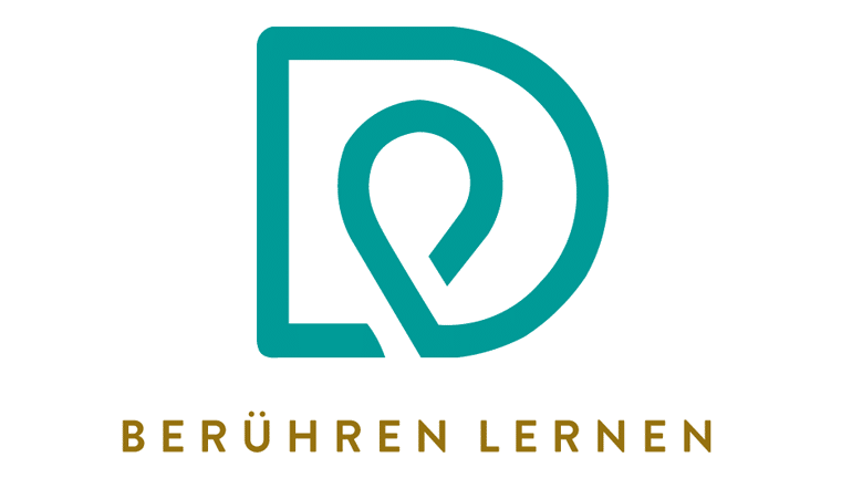 Logo mit schriftzug berühren lernen